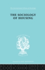 Image for Sociology Of Housing   Ils 194