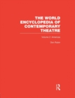 Image for The world encyclopedia of contemporary theatreVolume 2,: The Americas