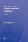 Image for Behavioral, Social, and Emotional Assessment of Children and Adolescents