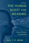 Image for The Human Quest for Meaning