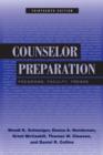 Image for Counselor preparation  : programs, faculty, trends