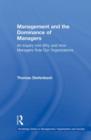 Image for Management and the Dominance of Managers