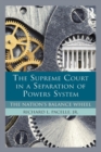 Image for The Supreme Court in a Separation of Powers System