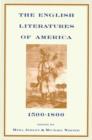 Image for The English Literatures of America