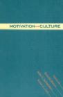 Image for Motivation and Culture