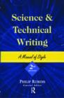 Image for Science and technical writing  : a manual of style