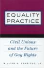 Image for Equality practice  : civil unions and the future of gay rights