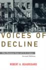 Image for Voices of Decline : The Postwar Fate of US Cities