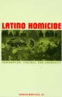 Image for Latino Homicide