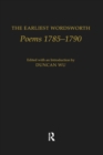 Image for The Earliest Wordsworth : Poems 1785-1790