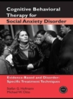 Image for Cognitive-behavior therapy of social phobia  : evidence-based and disorder-specific treatment techniques