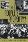 Image for The people&#39;s property?  : power, politics, and the public