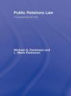 Image for Public Relations Law : A Supplemental Text