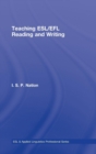 Image for Teaching ESL/EFL Reading and Writing