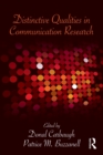 Image for Distinctive qualities in communication research