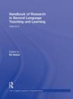 Image for Handbook of research in second language teaching and learningVolume 2