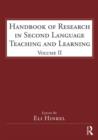 Image for Handbook of research in second language teaching and learningVolume II
