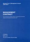 Image for JCT : Standard Form of Management Contract