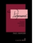 Image for Performance : Practical examinations in speech and drama