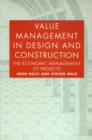 Image for Value Management in Design and Construction