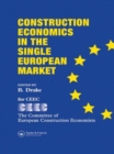 Image for Construction Economics in the Single European Market