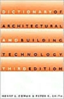 Image for Dictionary of Architectural and Building Technology