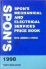 Image for Spon&#39;s mechanical and electrical services price book 1998