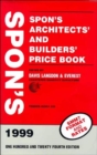 Image for Spon&#39;s architects&#39; and builders&#39; price book 1999