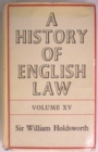 Image for A History of English Law