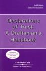 Image for Declarations of trust  : a draftsman&#39;s handbook