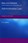 Image for Cases, materials and commentary on administrative law