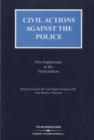 Image for Civil actions against the police, third editionFirst supplement