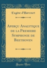 Image for Apercu Analytique de la Premiere Symphonie de Beethoven (Classic Reprint)