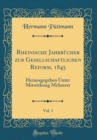 Image for Rheinische Jahrbucher zur Gesellschaftlichen Reform, 1845, Vol. 1: Herausgegeben Unter Mitwirkung Mehrerer (Classic Reprint)