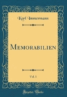 Image for Memorabilien, Vol. 1 (Classic Reprint)