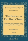 Image for The Scroll of Phi Delta Theta, Vol. 34: September and November, 1909; January, March and May, 1910 (Classic Reprint)