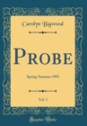 Image for Probe, Vol. 1: Spring-Summer 1991 (Classic Reprint)