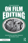 Image for On film editing: an introduction to the art of film construction