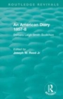 Image for An American diary 1857-8