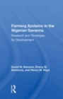 Image for Farming systems in the Nigerian savanna  : research and strategies for development