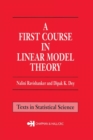 Image for A first course in linear model theory