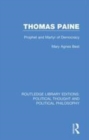 Image for Thomas Paine  : prophet and martyr of democracy