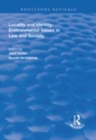Image for Locality and identity  : environmental issues in law and society