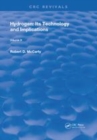 Image for Hydrogen  : its technology and implicationVolume III
