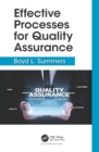 Image for Effective processes for quality assurance