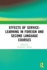 Image for Effects of Service-Learning in Foreign and Second Language Courses