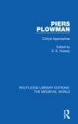 Image for Piers Plowman: Critical Approaches
