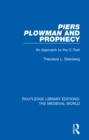 Image for Piers Plowman and Prophecy: An Approach to the C-Text : 49