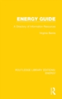 Image for Energy guide: a directory of information resources