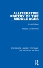 Image for Alliterative poetry of the Middle Ages: an anthology